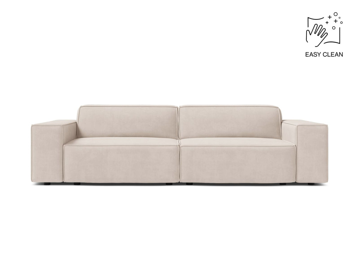 Jodie Modular Sofa, 3 Seats, 204x99 cm — Light Beige