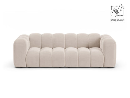 Sofa Samt Beige Lupine — Light Beige