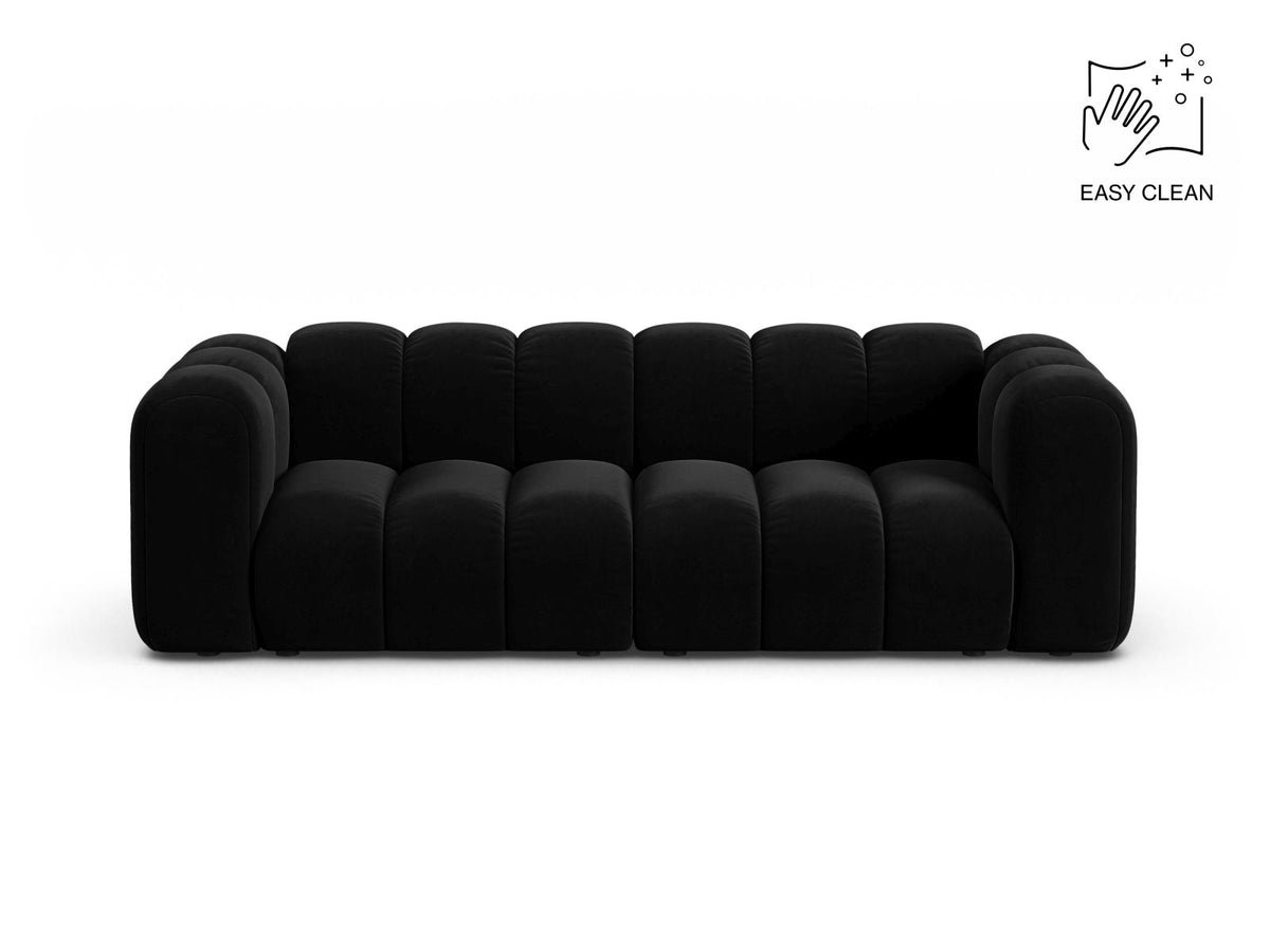 Lupine Modular Sofa, 3 Seats, 230x95 cm — Black
