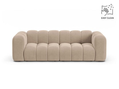 Sofa Samt Beige Lupine — Beige