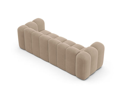 Sofa Samt Beige Lupine — Detailansicht