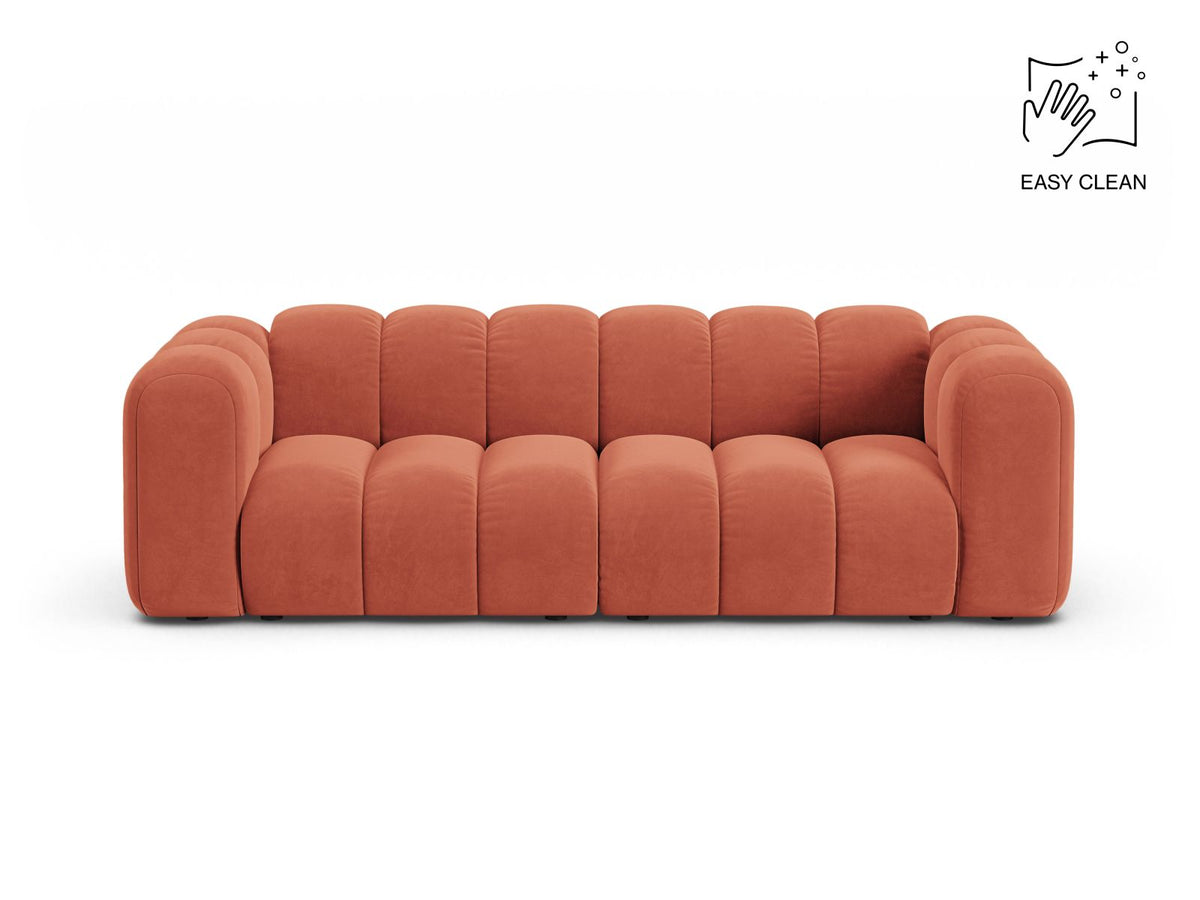 Lupine Modular Sofa, 3 Seats, 230x95 cm — Coral