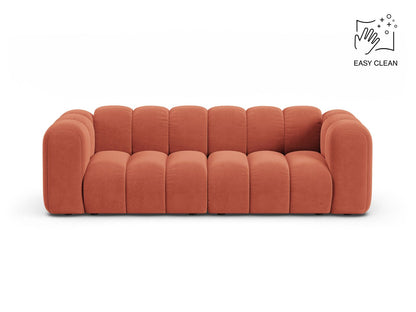 Sofa Samt Beige Lupine — Coral
