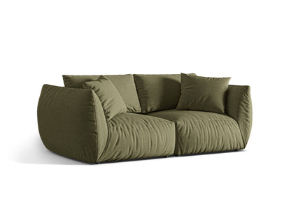 Sofa Strukturstoff Light Green Chris — Detailansicht