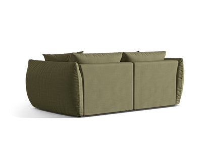 Sofa Strukturstoff Light Green Chris — Maße und Details