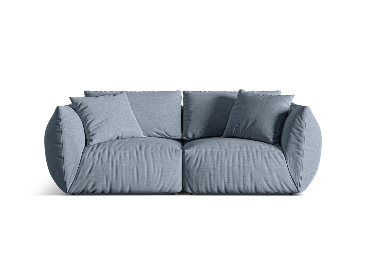 Chris Modular Sofa, 3 Seats, 220x100 cm — Muted Blue