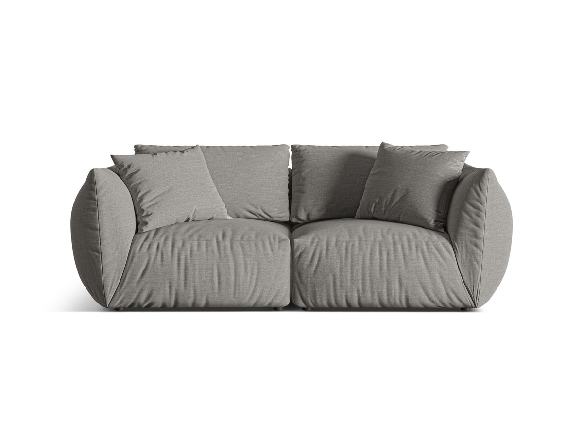 Chris Modular Sofa, 3 Seats, 220x100 cm — Warm grey
