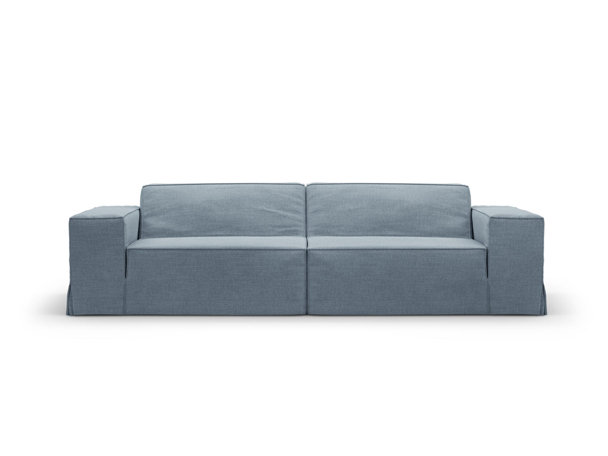 Jodie Modular Sofa, 3 Seats, 204x99 cm — Muted Blue