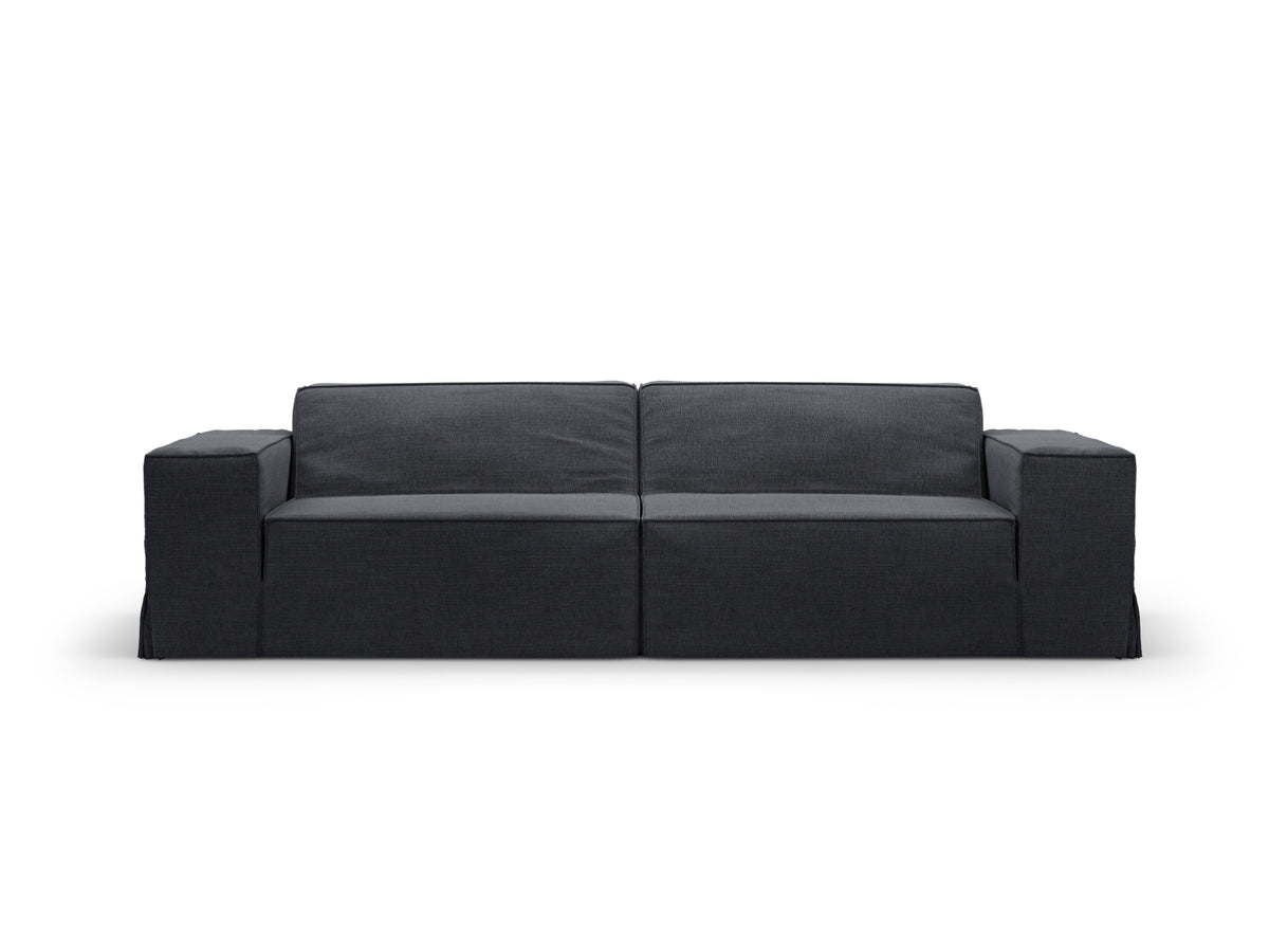 Jodie Modular Sofa, 3 Seats, 204x99 cm — Grey And Blue