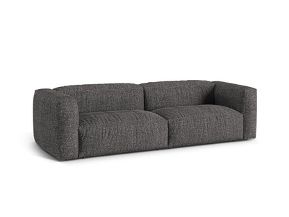 Sofa Bouclé Anthrazit Martina — Detailansicht
