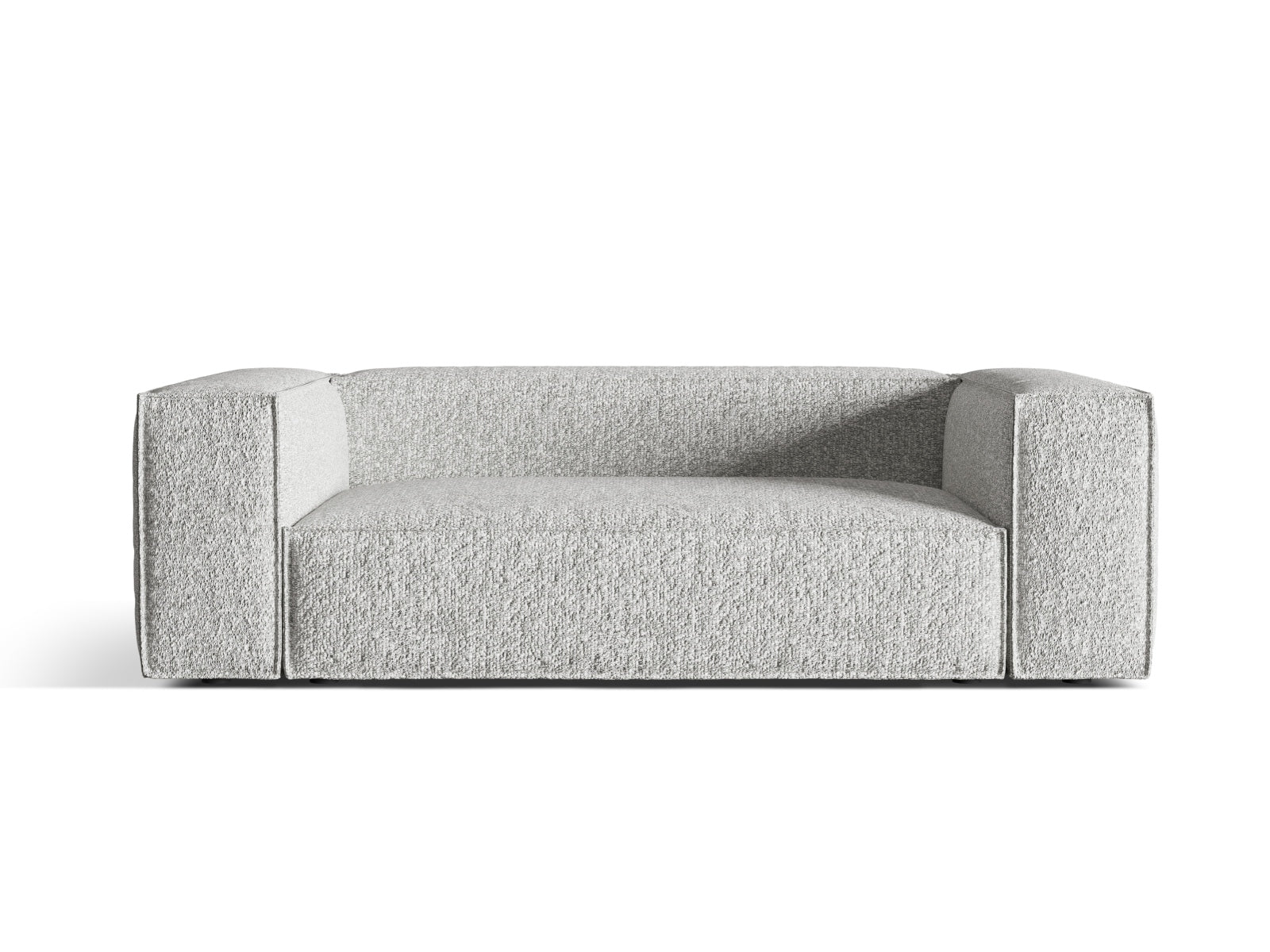 Nuria Sofa, 3 Seats, 210x110 cm — Silver