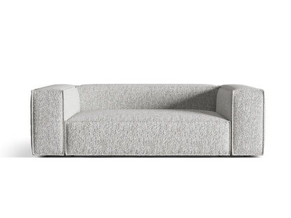 Sofa Bouclé Anthrazit Nuria — Silver