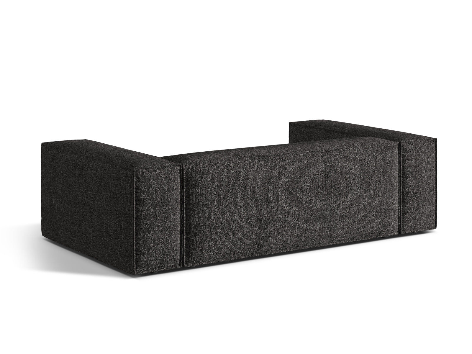 Sofa Bouclé Anthrazit Nuria — Detailansicht