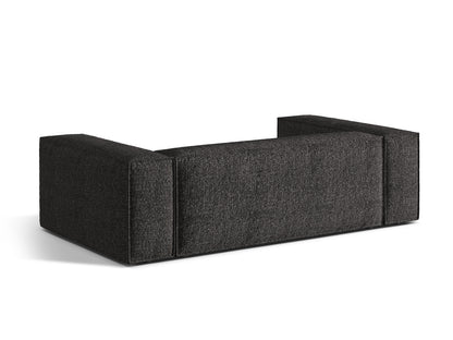 Sofa Bouclé Anthrazit Nuria — Detailansicht