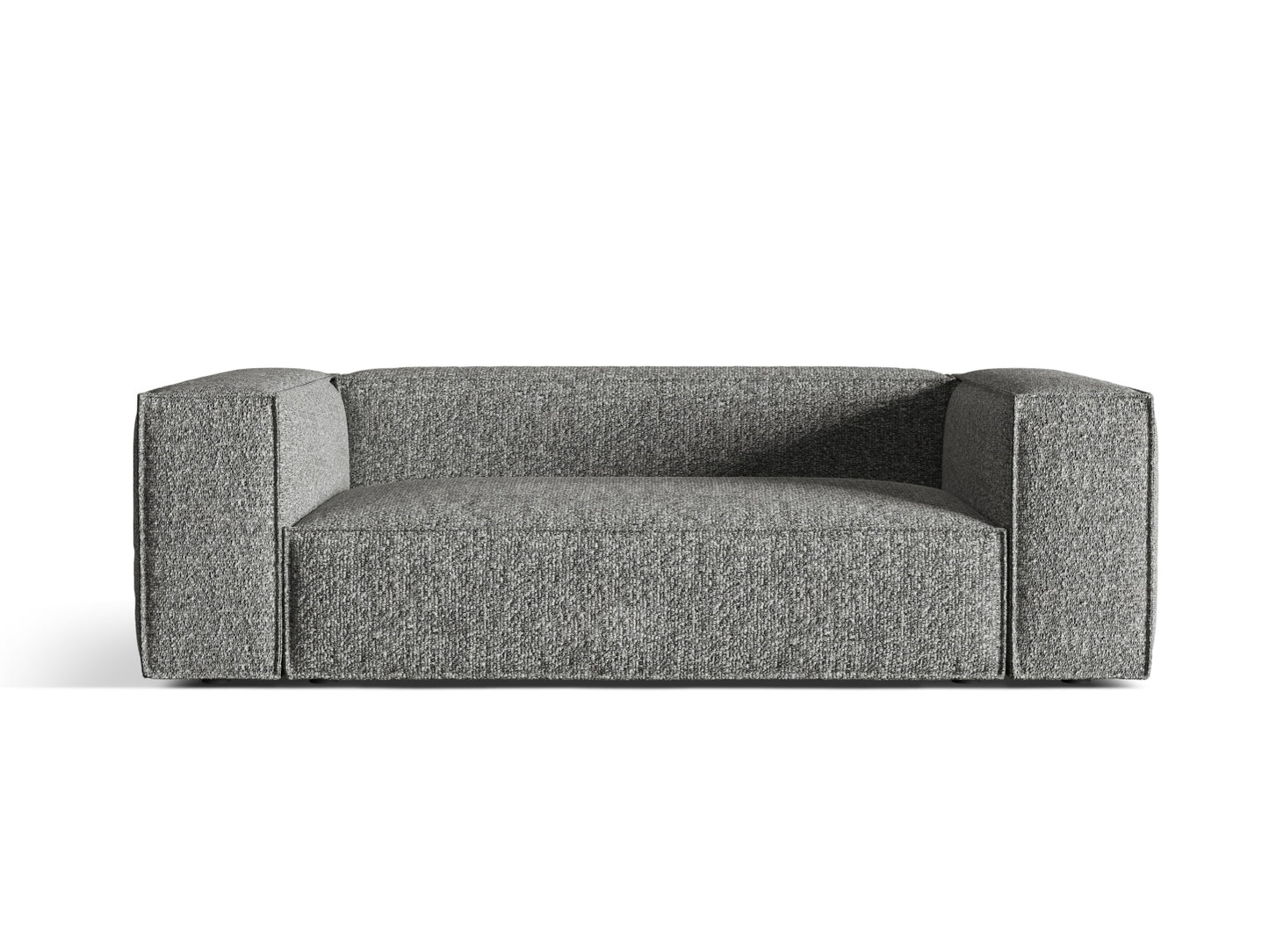 Sofa Bouclé Anthrazit Nuria — Graphite