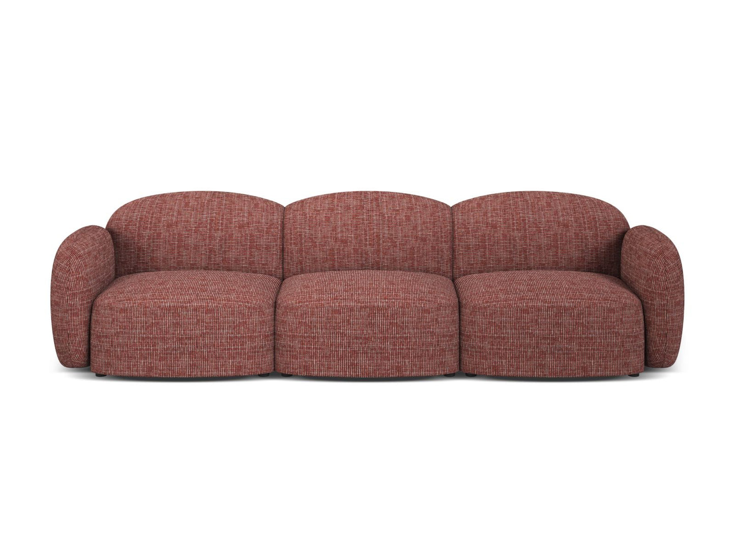 Blair Sofa — Red / 3 Seats