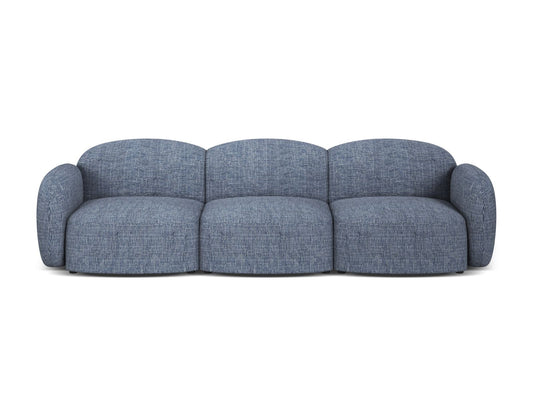 Blair Sofa, 3 Seats, 274x95 cm — Blue Melange