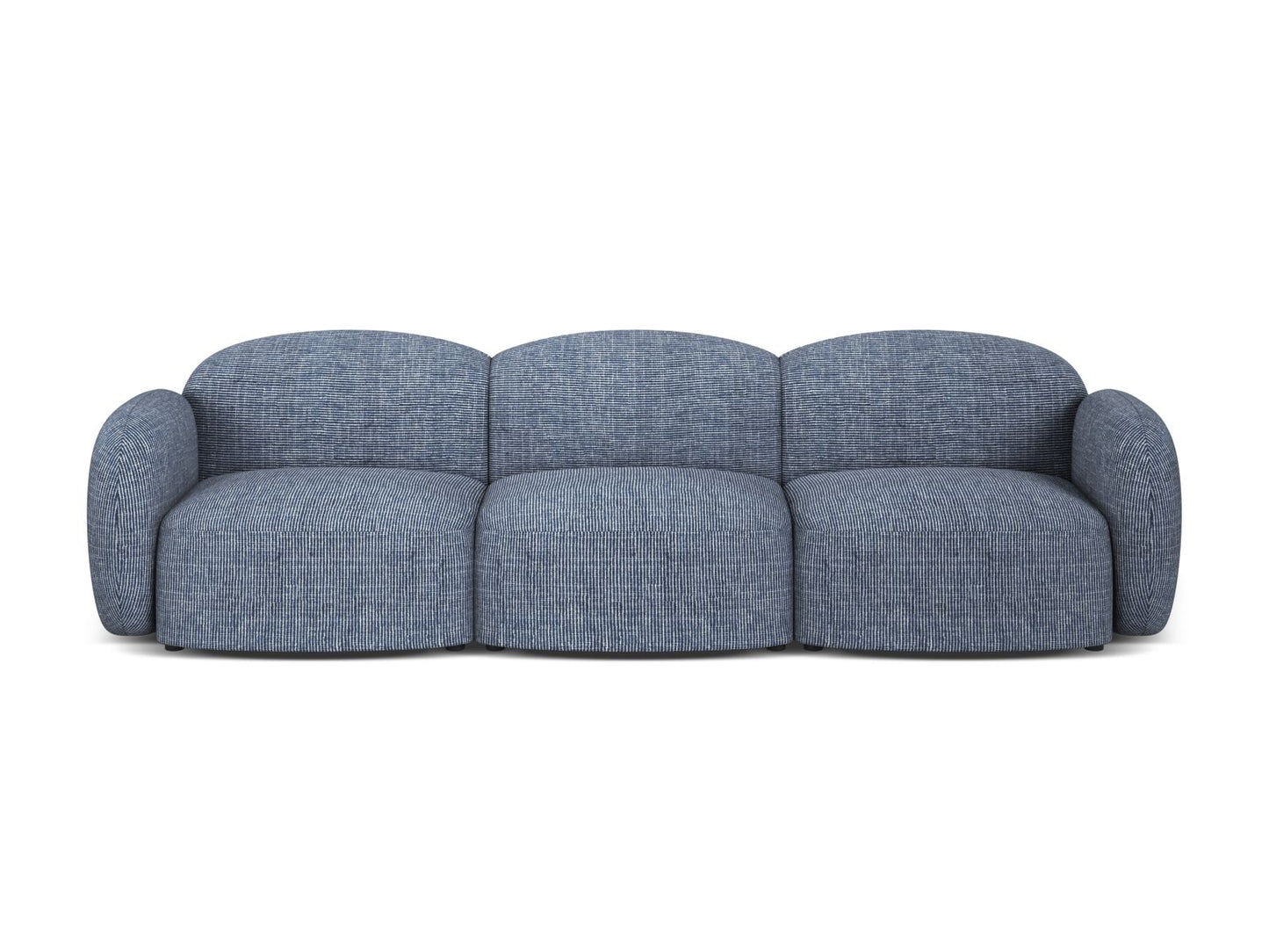 Blair Sofa — Blue Melange / 3 Seats