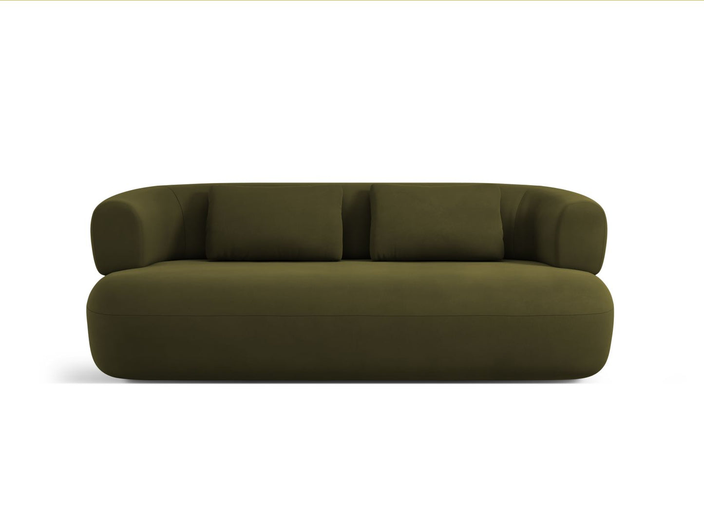 Jenny Sofa — Green / 3 Seats