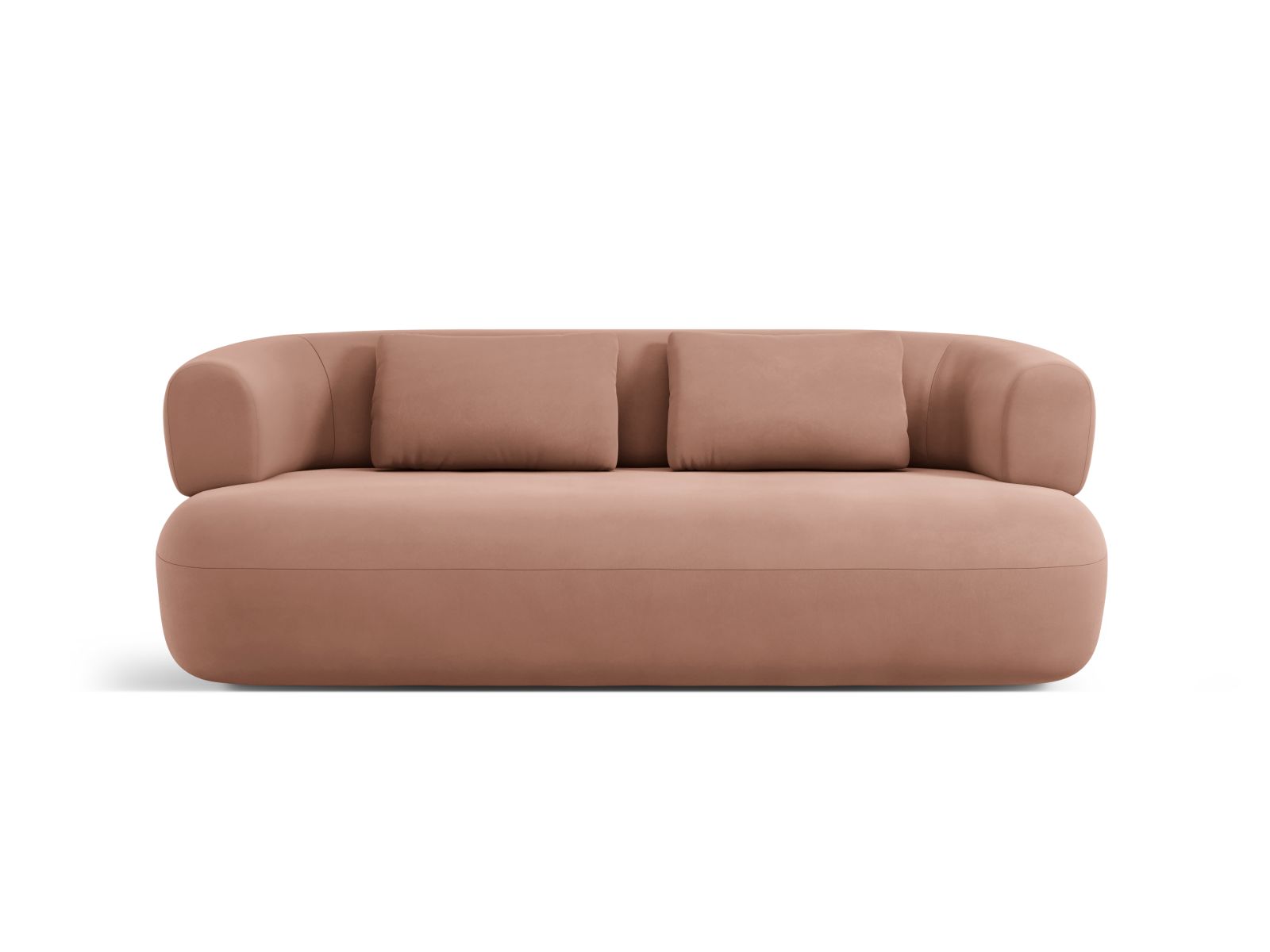 Jenny Sofa, 2 Seats, 178x90 cm — Pink