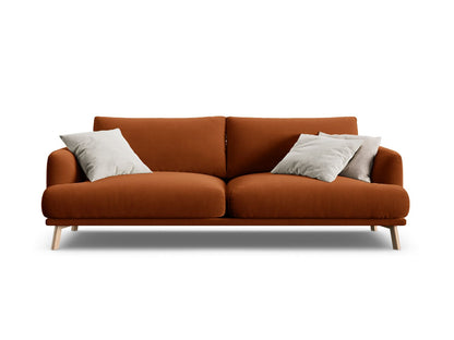 Naomi Sofa — Terracotta / 3 Seats