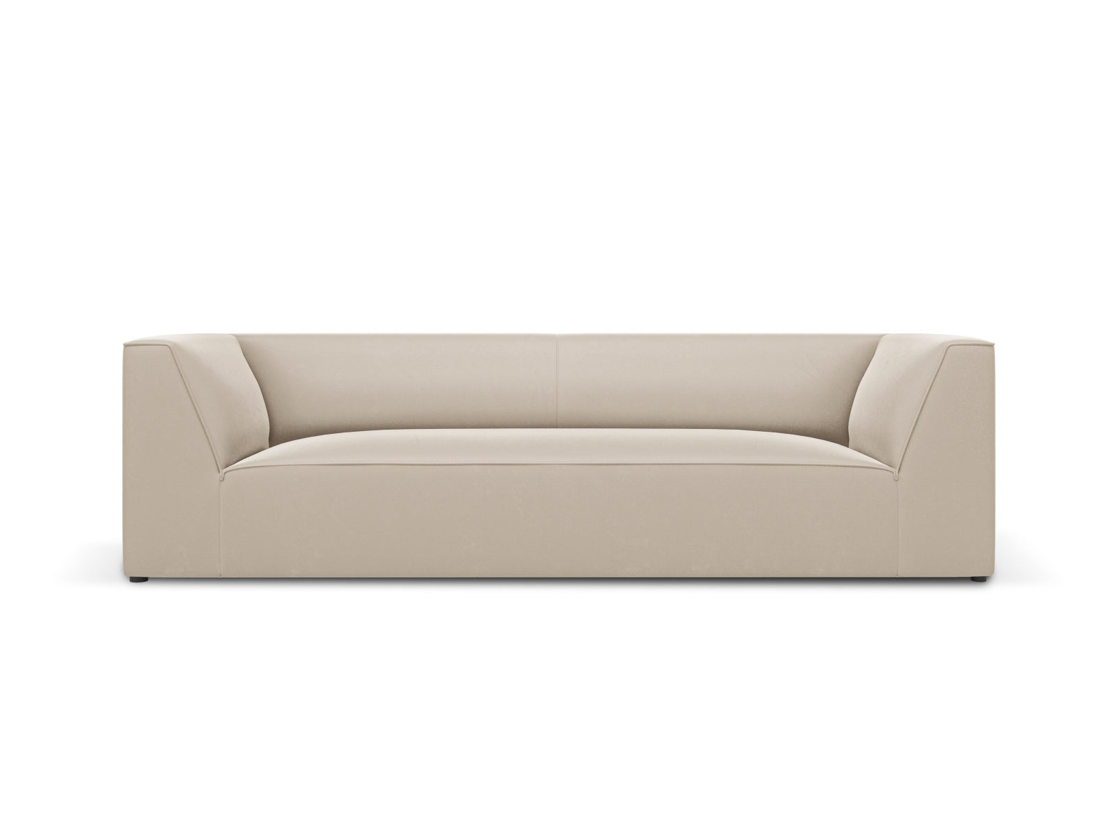 Sofa Samt Beige Ruby — Beige