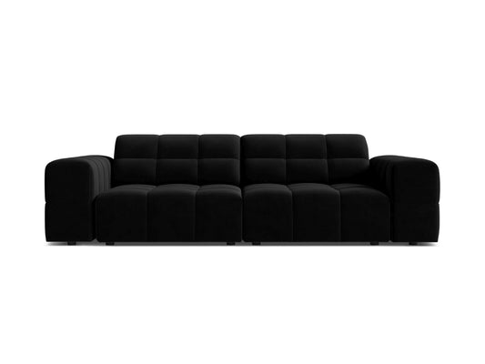 Jennifer Sofa, 3 Seats, 212x102 cm — Black