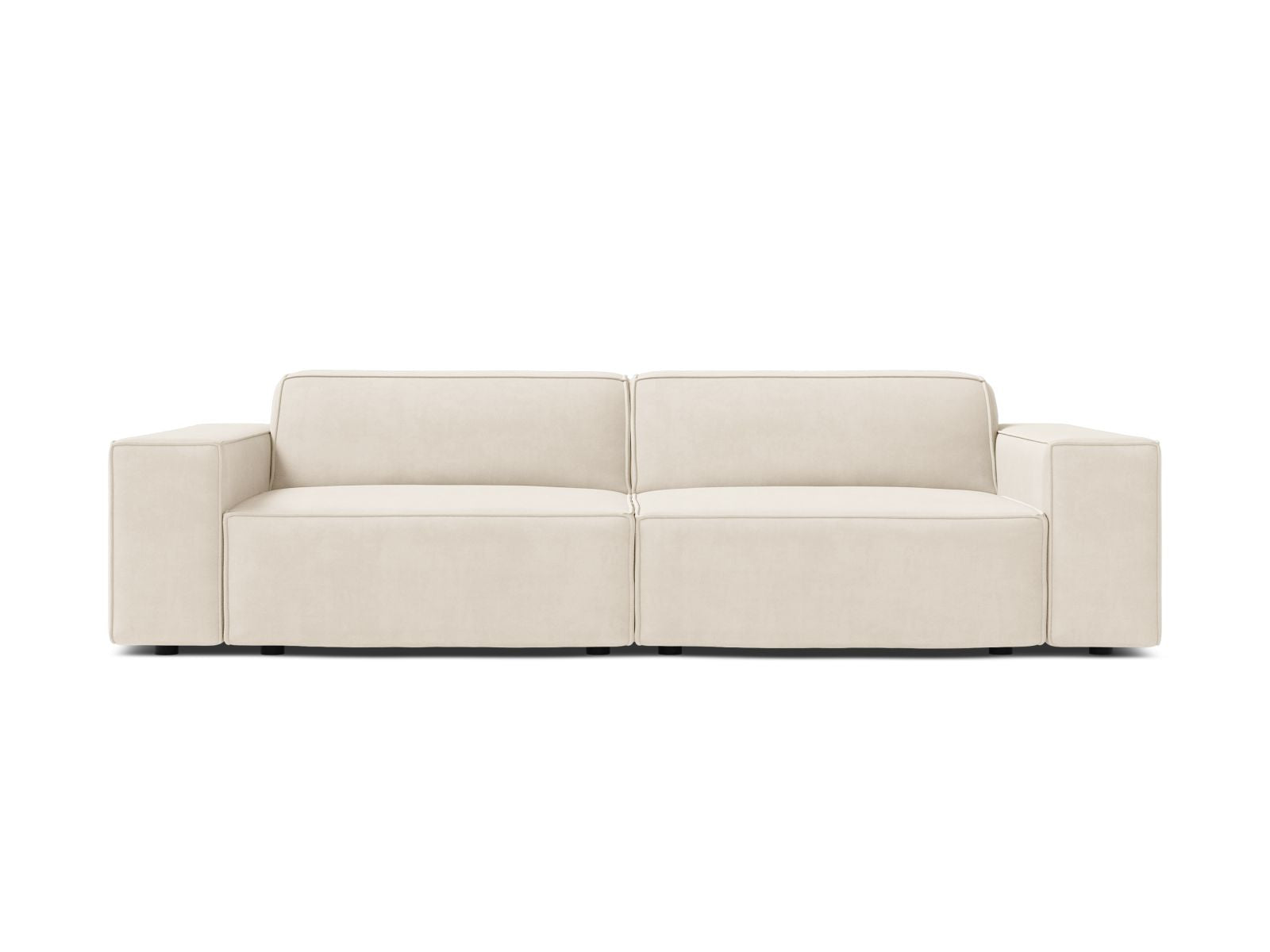 Jodie Modular Sofa, 3 Seats, 204x99 cm — Light Beige