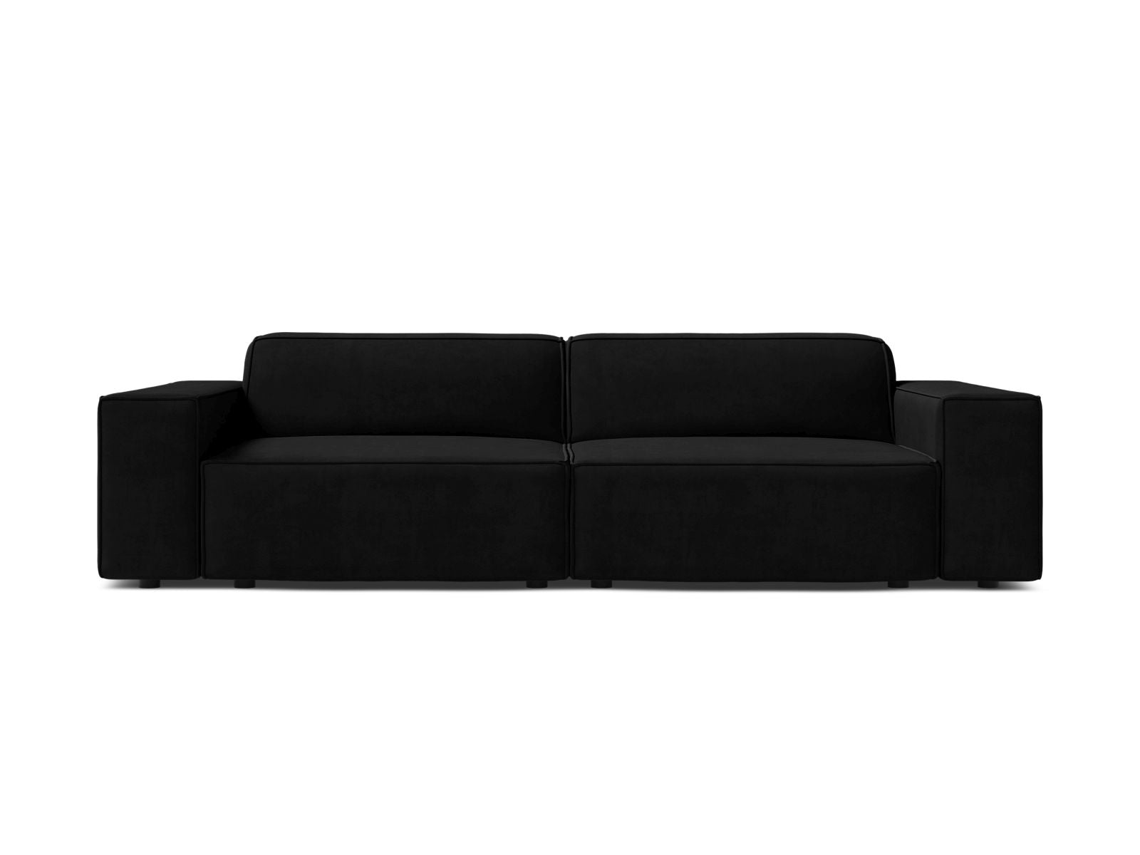 Sofa Samt Schwarz Jodie — Black