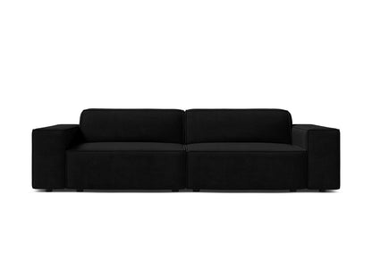 Sofa Samt Schwarz Jodie — Black