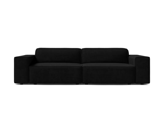 Jodie Modular Sofa, 3 Seats, 204x99 cm — Black