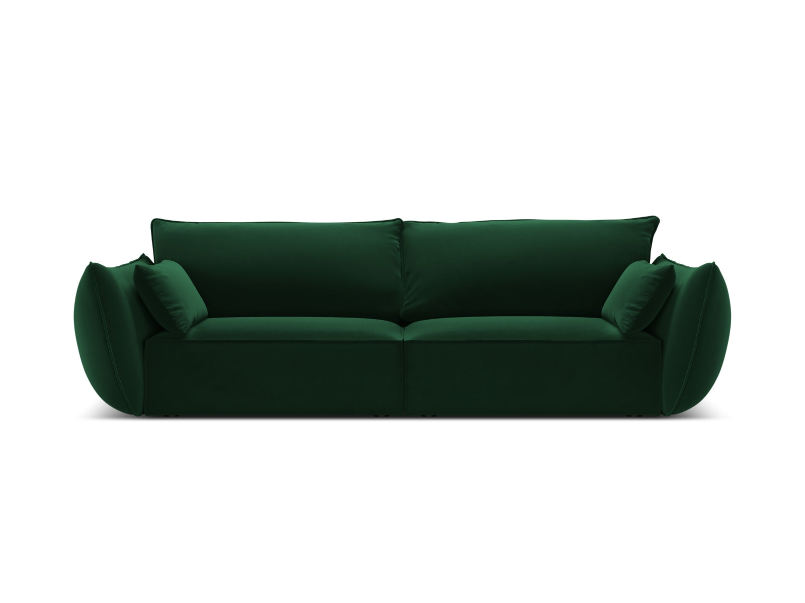 Kaelle Sofa, 3 Seats, 208x110 cm — Bottle Green