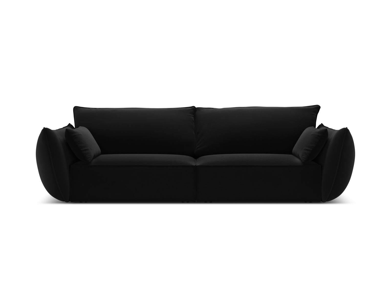 Kaelle Sofa — Black / 3 Seats