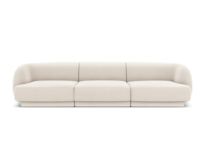 Sofa Samt Schwarz Miley — Grey