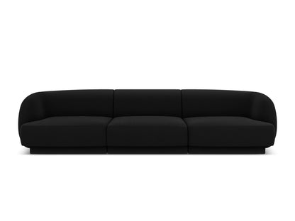 Sofa Samt Schwarz Miley — Black