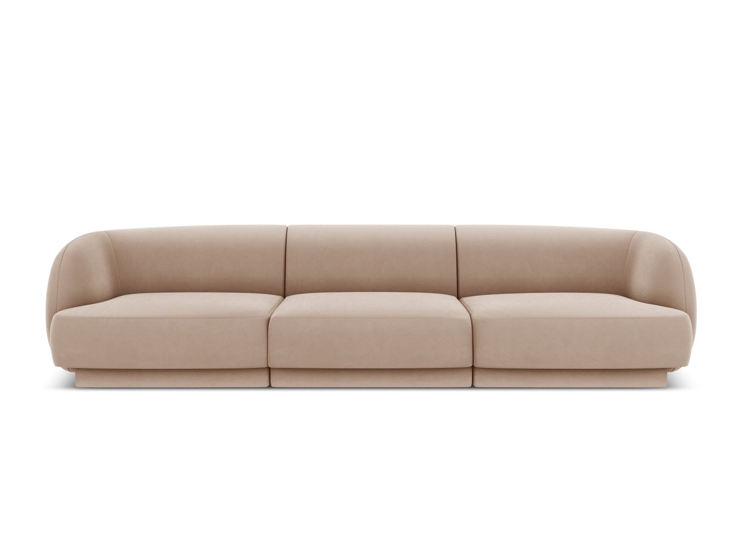 Sofa Samt Schwarz Miley — Ansicht 5