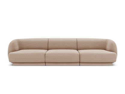 Sofa Samt Schwarz Miley — Ansicht 5