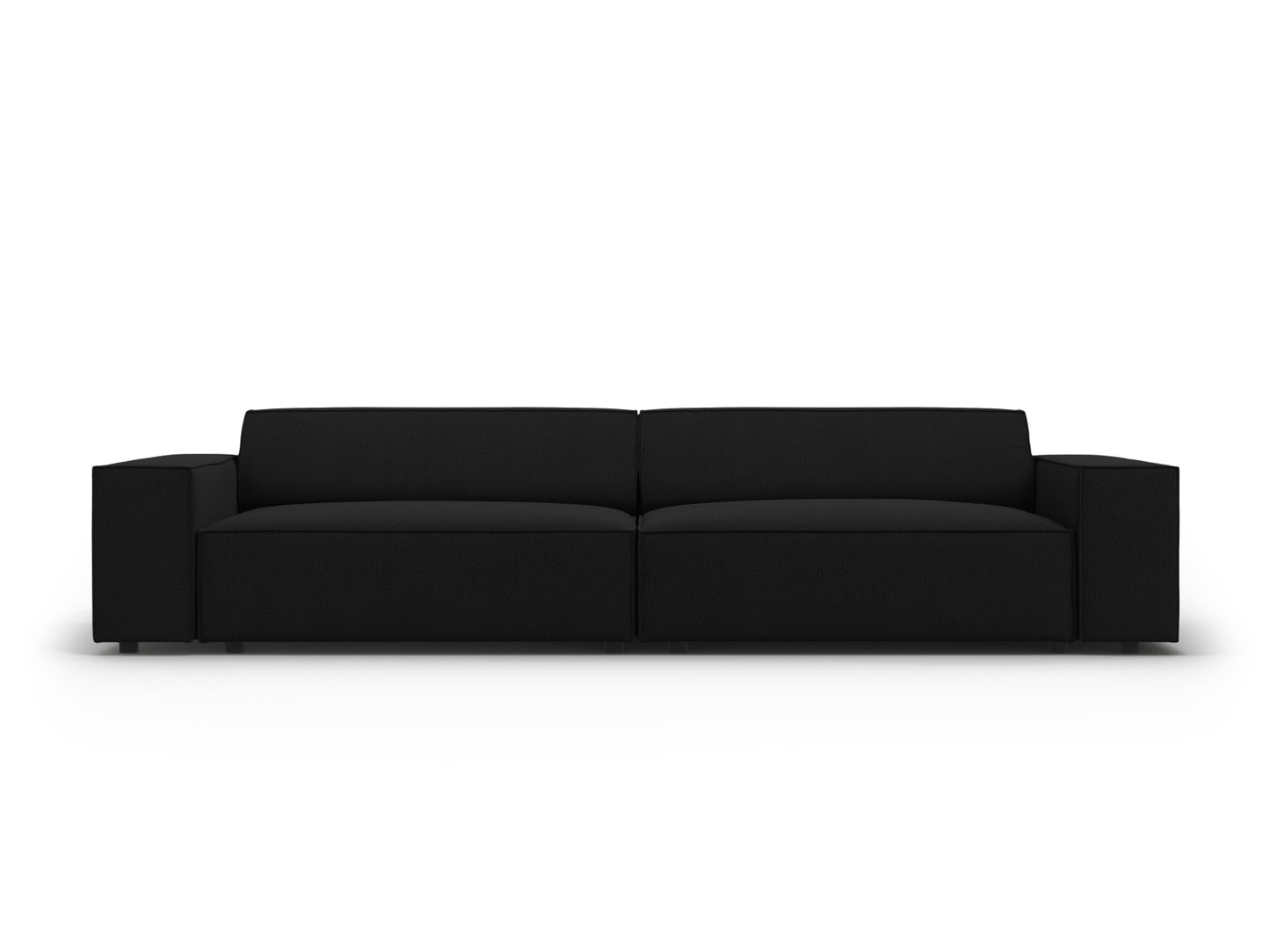 Jodie Modular Sofa — Black / 3 Seats