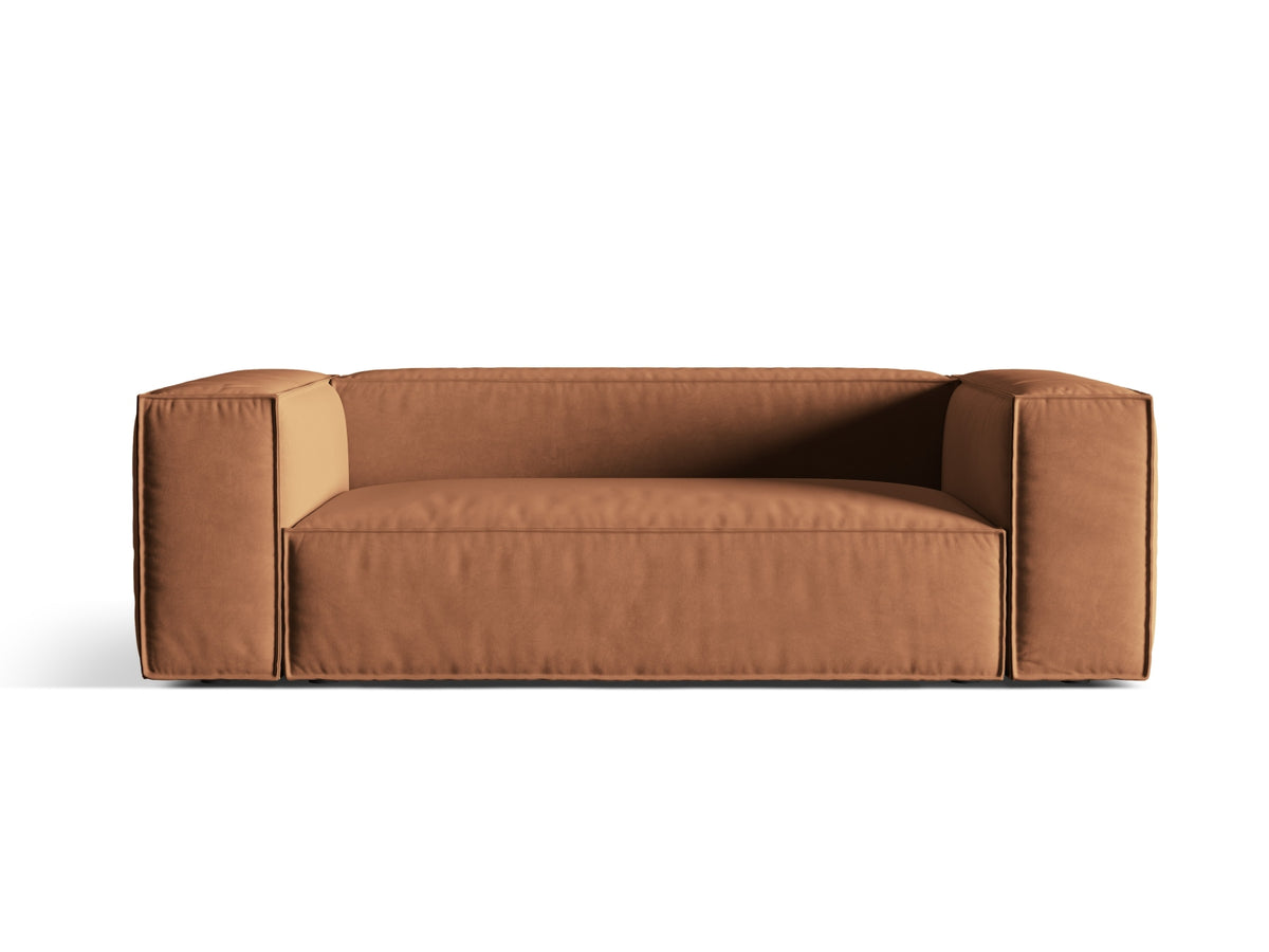 Nuria Sofa, 3 Seats, 210x110 cm — Honey