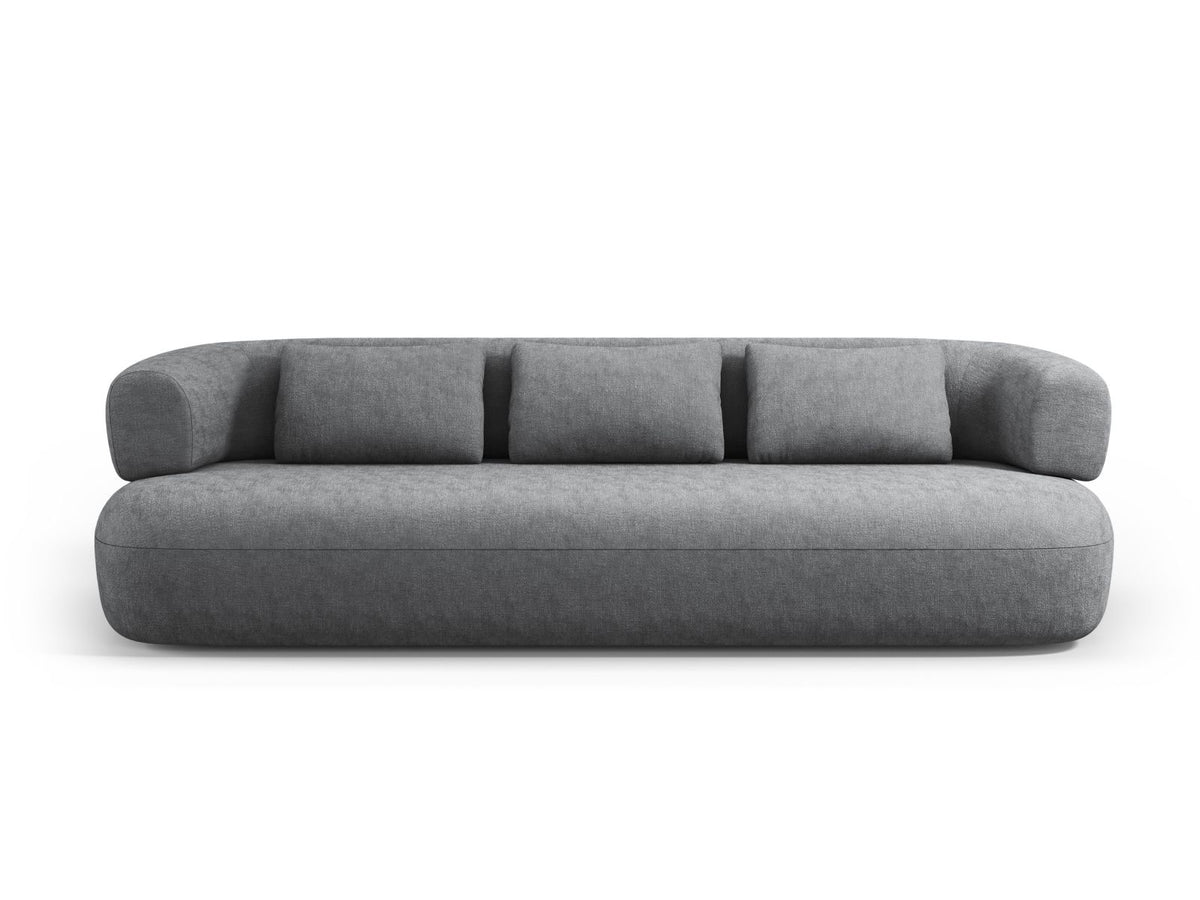 Jenny Sofa, 3 Seats, 200x90 cm — Dark Grey