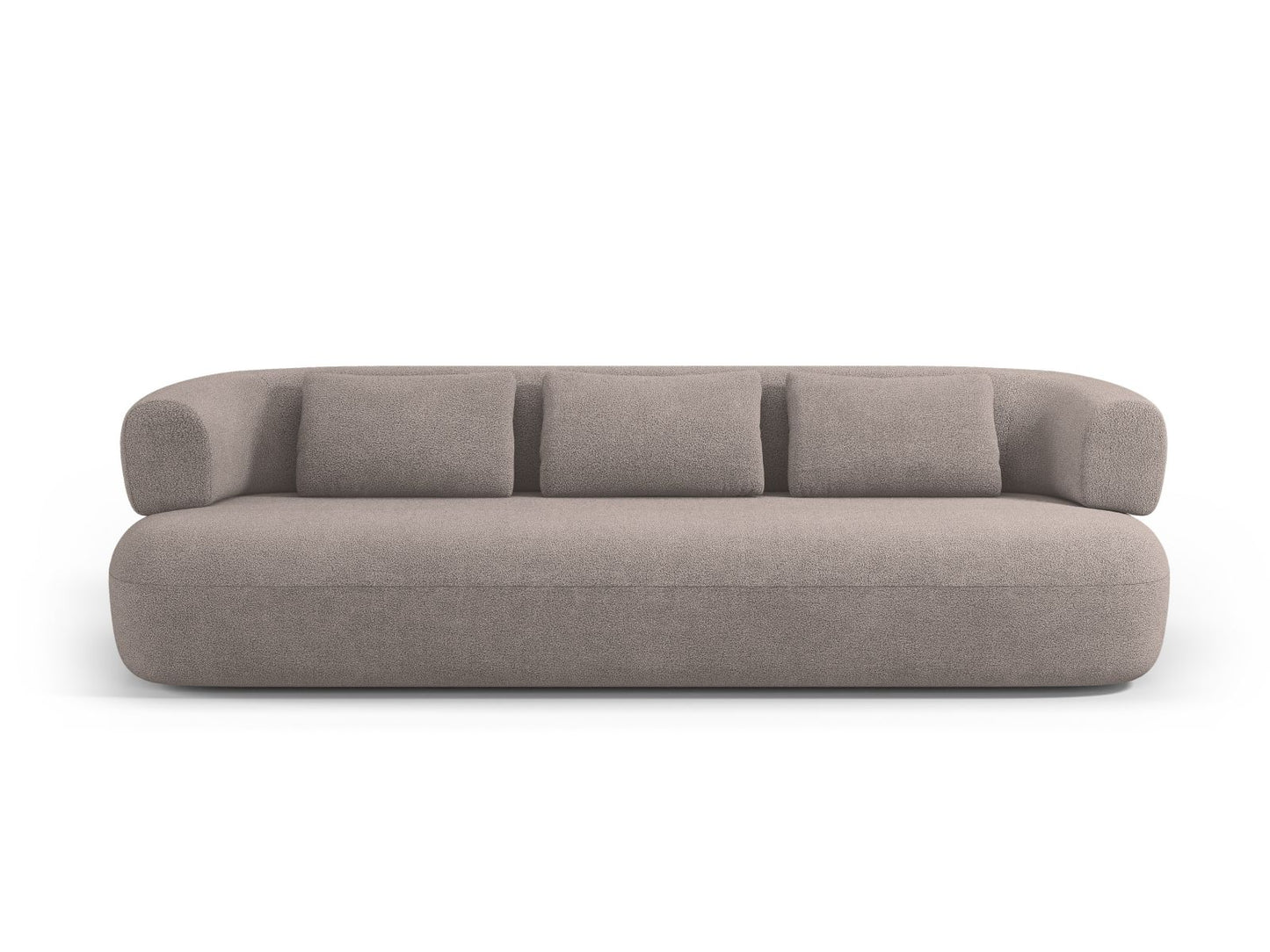 Jenny Sofa, 3 Seats, 200x90 cm — Light Brown