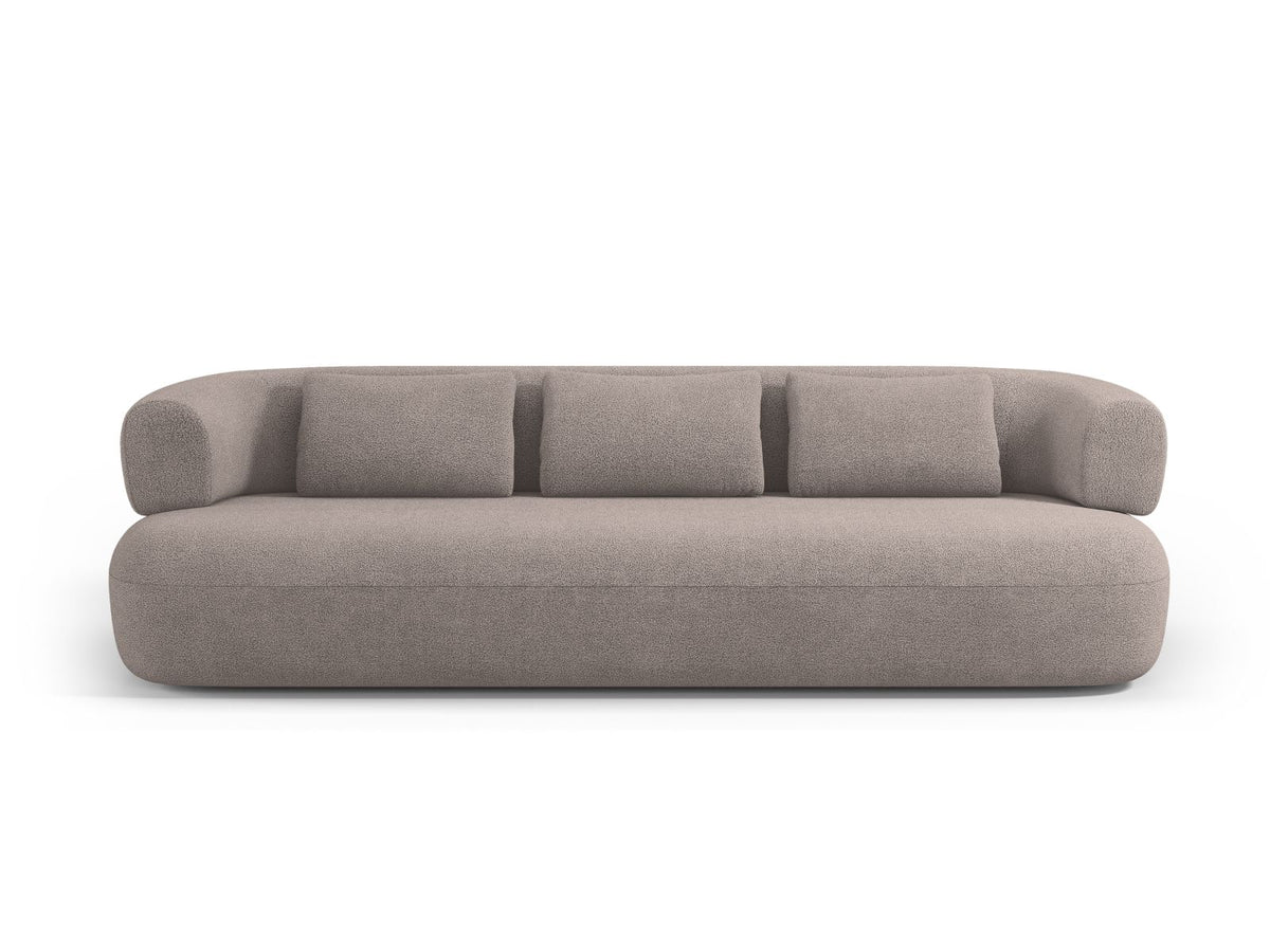Jenny Sofa, 3 Seats, 200x90 cm — Light Brown