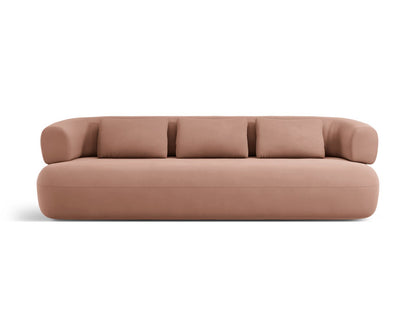 Jenny Sofa, 3 Seats, 200x90 cm — Pink