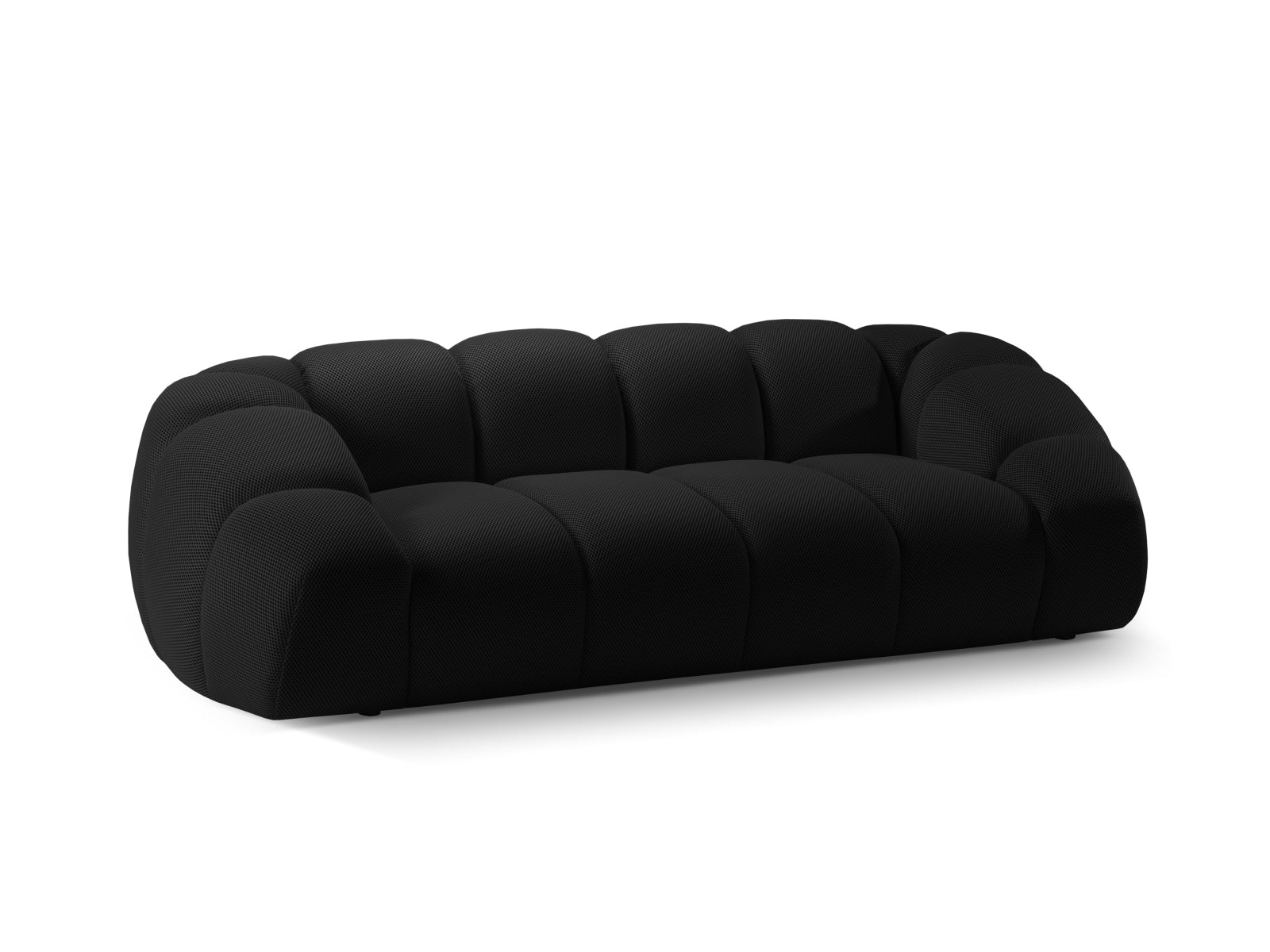 Sofa 3D Schwarz Diana — Detailansicht