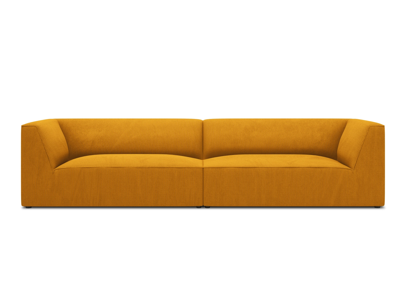 Ruby Sofa, 4 Seats, 302x93 cm — Yellow