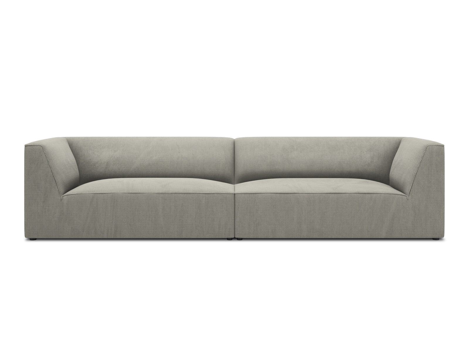 Ruby Sofa, 4 Seats, 302x93 cm — Light Grey