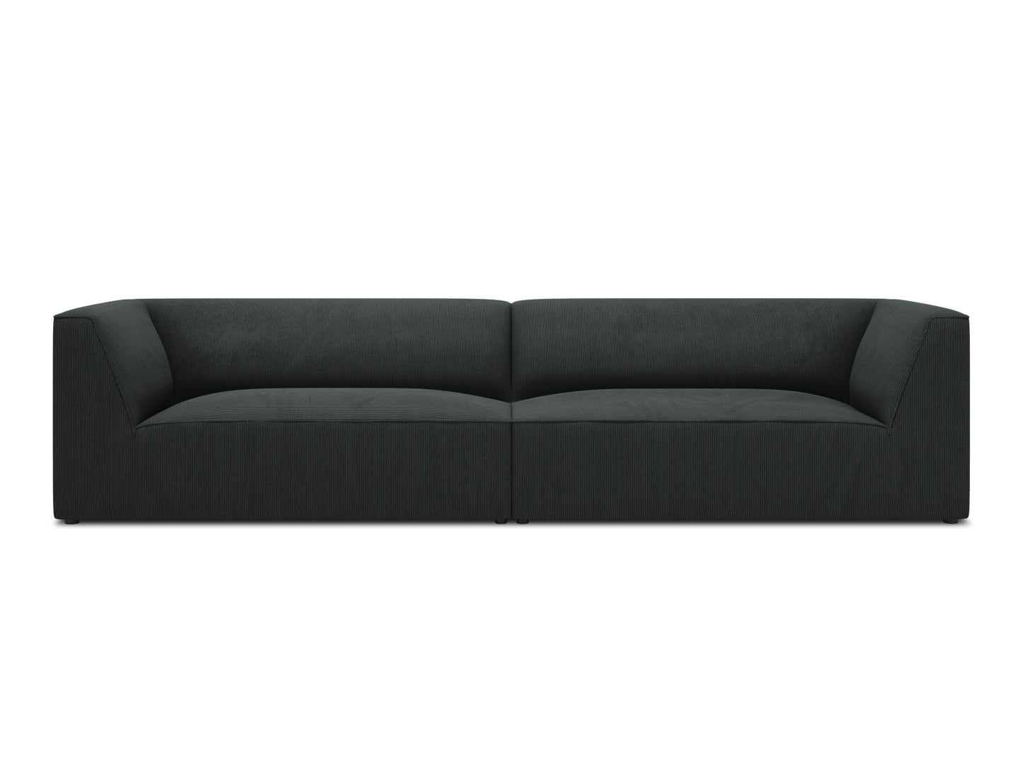 Ruby Sofa — Black / 4 Seats