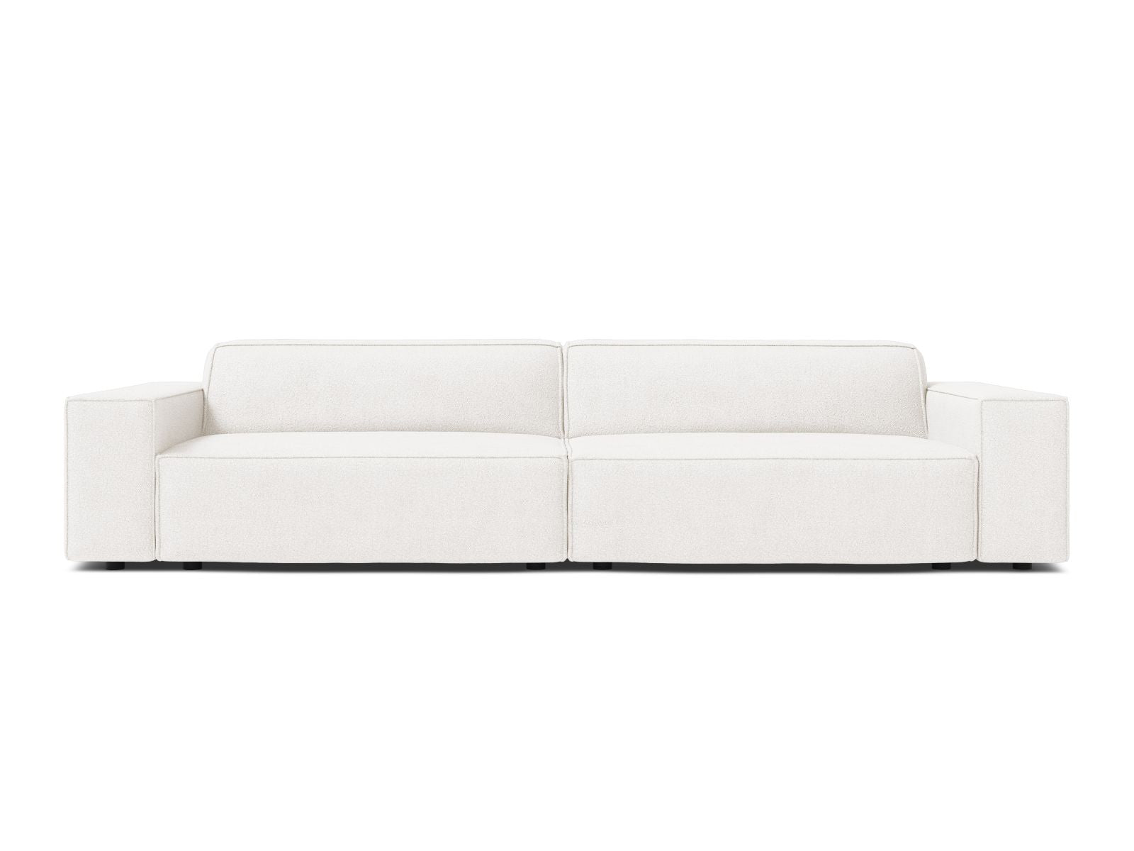 Jodie Modular Sofa, 4 Seats, 244x99 cm — White