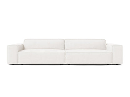 Sofa Bouclé Beige Jodie — White