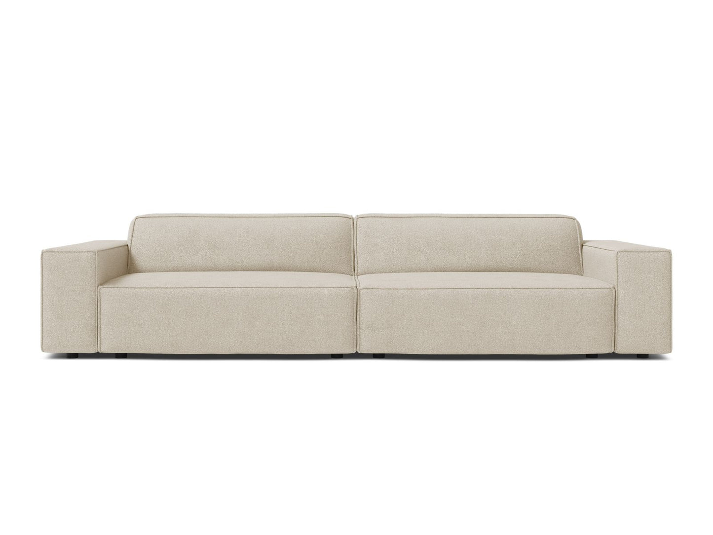 Sofa Bouclé Beige Jodie — Beige